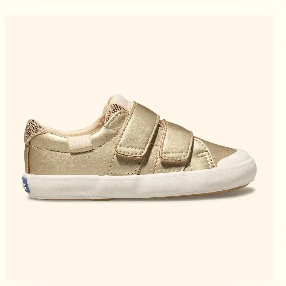Keds Courtney H&L Sneaker - Rose Gold size 5 - Picture 1 of 10